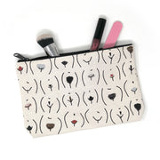 Cheeky Canvas Pouch