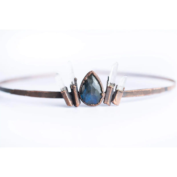 Labradorite Crystal Crown