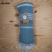 Lightweight beach and spa towel