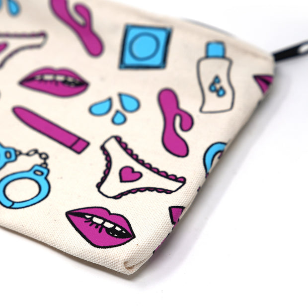 Cheeky Canvas Pouch