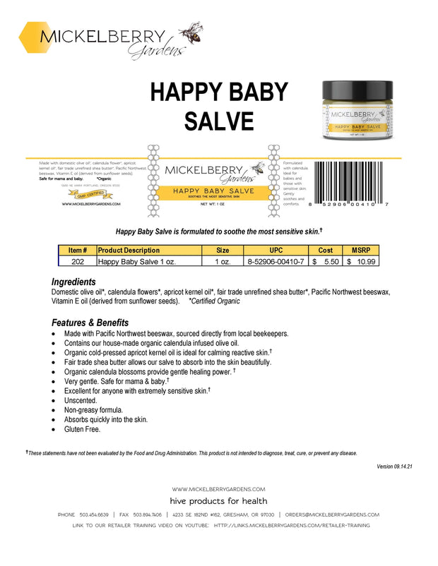 Happy Baby Salve