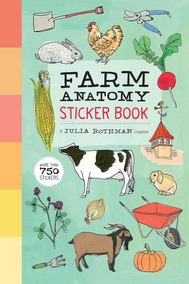 Farm Anatomy Sticker Book: A Julia Rothman Creation; More than 750 Stickers