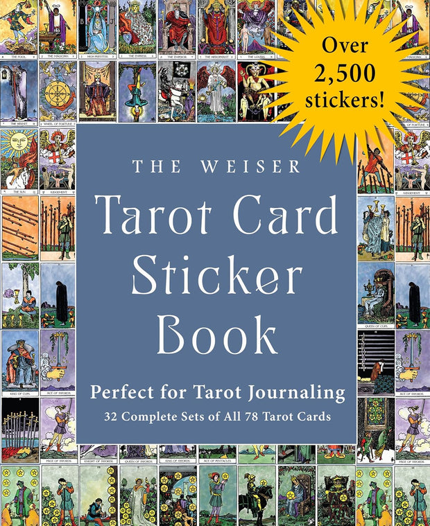 The Weiser Tarot Card Sticker Book: Includes Over 2,500 Stickers