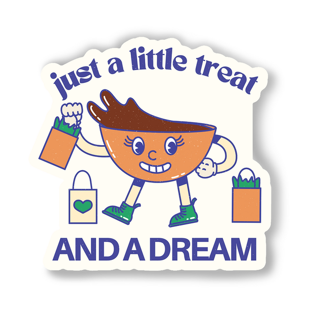 Just a Little Treat Sticker