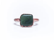 Jade Crystal Ring