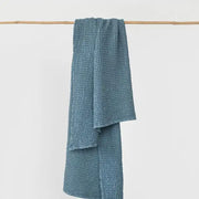 Linen and Cotton Honeycomb Waffle Bath Towel