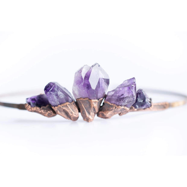 Amethyst Crystal Crown