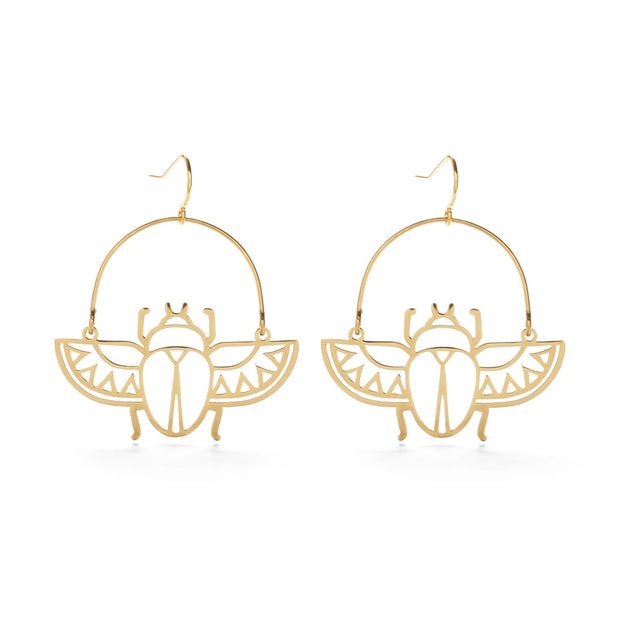 Folk Bird Stud Earrings