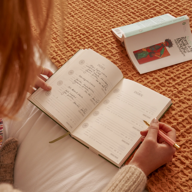 Nose in A Book Reading Journal