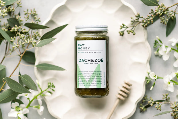 Wildflower Honey with Matcha