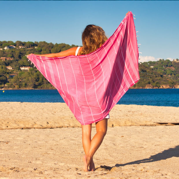 Lightweight beach and spa towel