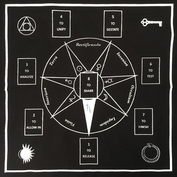 Alchemical Process Altar Cloth/ Bandana