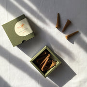 Hard Broom Handmade incense cones