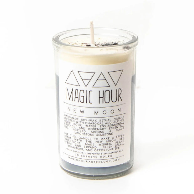 New Moon Candle