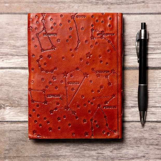 Jane Austen Quote Leather Journal