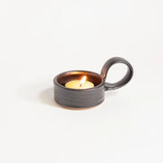 Ceramic Tealight Holder with Handle