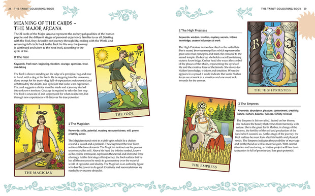 Create Your Own Tarot Deck: With a Full Set of Cards to Color