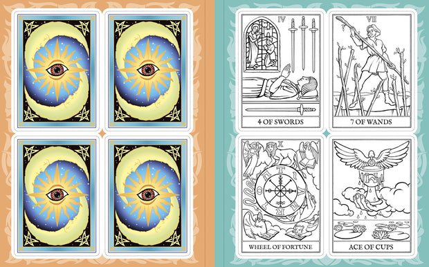 Create Your Own Tarot Deck: With a Full Set of Cards to Color