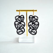 Face Dangle Earrings