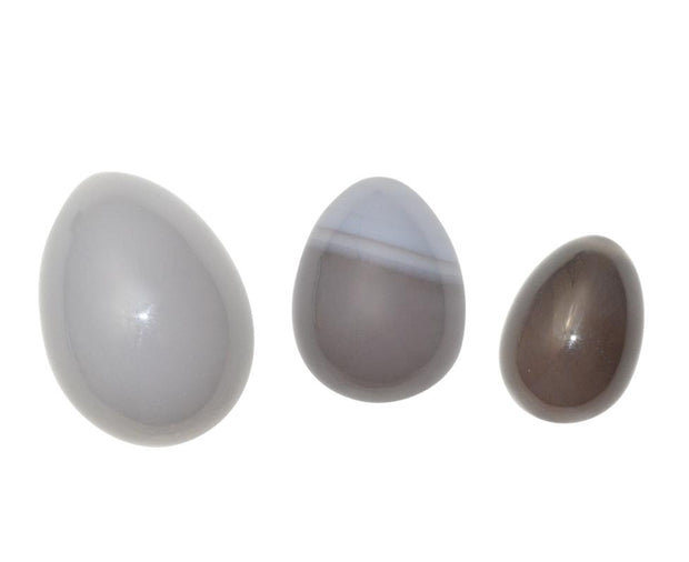 Grey Agate Yoni Egg