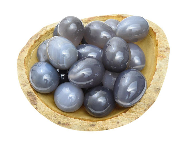 Grey Agate Yoni Egg