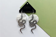 Celestial Snake Earrings