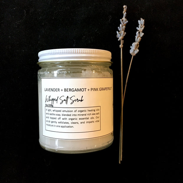 Whipped Salt Scrub