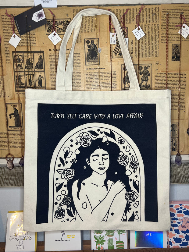 Canvas Seagrape Tote Bag