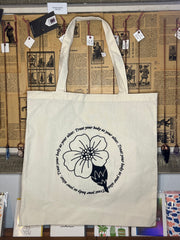 Canvas Seagrape Tote Bag