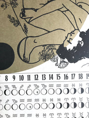 SALE 2021 Seagrape Lunar Calendar