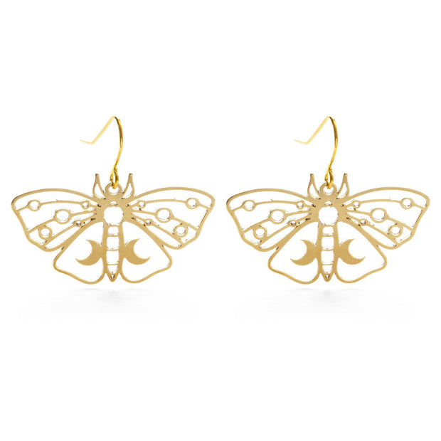 Luna Moth Earrings