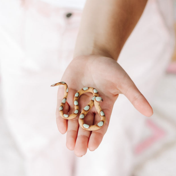 Tiny Ceramic Snakes