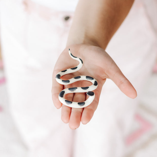 Tiny Ceramic Snakes